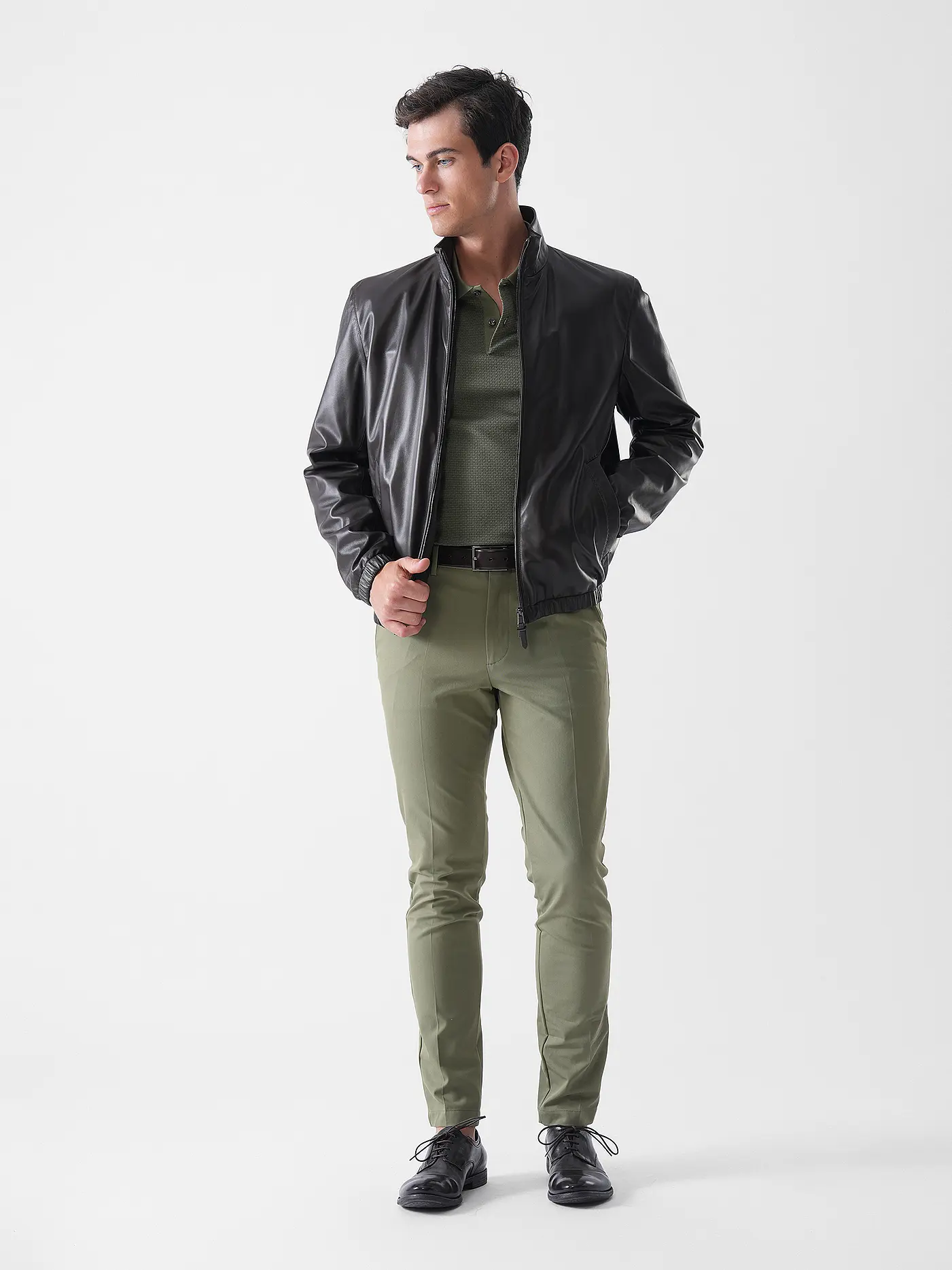 BOSS | Lederjacke L-MUBUK2 | 
